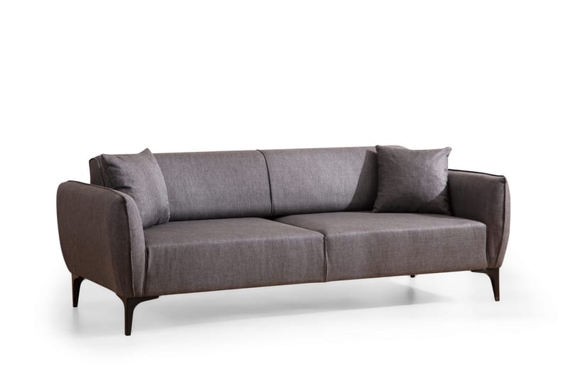 Rossland Sofa 3-seters - Mørkegrå - Møbler - Sofaer - 3 seter sofa