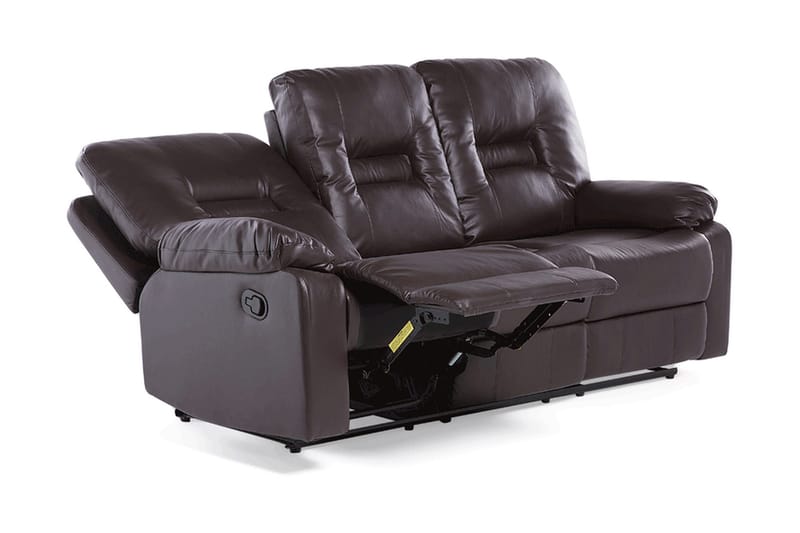 Rovik Sofa 3-seter - Brun - Møbler - Sofaer - Reclinersofaer - 3 seters kinosofa & reclinersofa