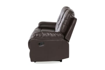 Rovik Sofa 3-seter - Brun - Møbler - Sofaer - Reclinersofaer - 3 seters kinosofa & reclinersofa