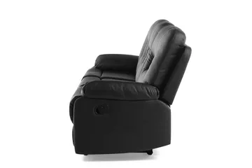 Rovik Sofa 3-seter - Svart - Møbler - Sofaer - Reclinersofaer - 3 seters kinosofa & reclinersofa