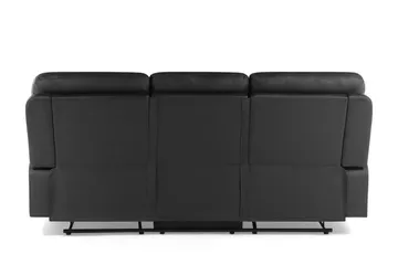Rovik Sofa 3-seter - Svart - Møbler - Sofaer - Reclinersofaer - 3 seters kinosofa & reclinersofa