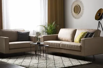 Saval Sofa 3-seter - Beige - Møbler - Sofaer - 3 seter sofa