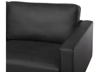 Saval Sofa 3-seter - Svart - Møbler - Sofaer - 3 seter sofa