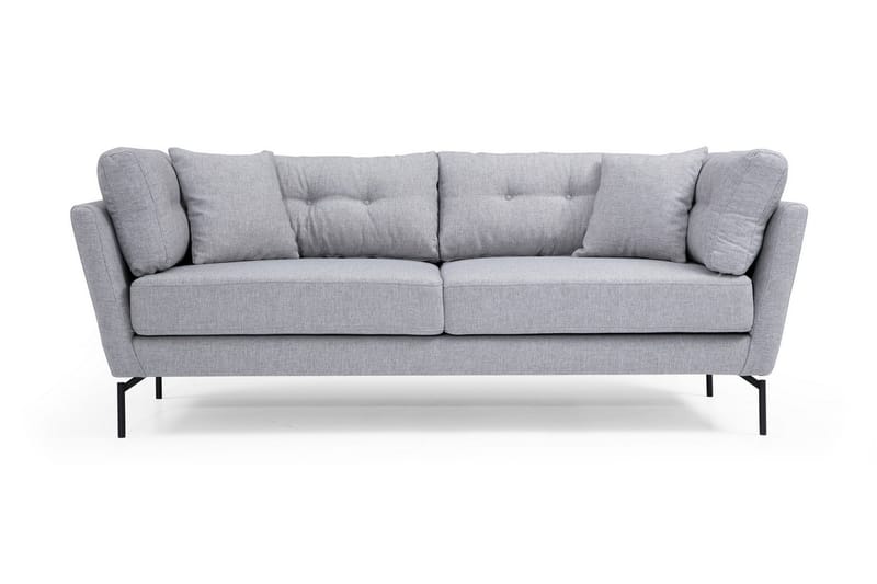 Schirra 3-Seter Sofa, Grå