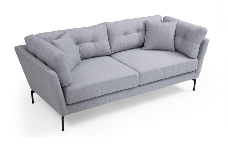 Schirra 3-Seter Sofa - Grå - Møbler - Sofaer - 3 seter sofa
