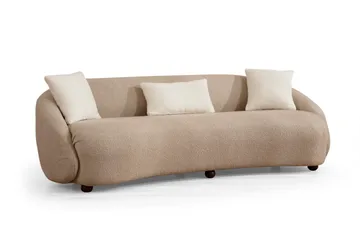 Scone Sofa 3-seters - Brun|Bouclé - Møbler - Sofaer - 3 seter sofa