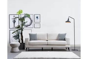 Selder 3-seters Sofa - Beige/Svart - Møbler - Sofaer - 3 seter sofa