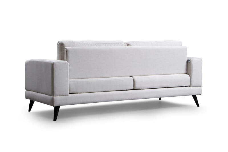 Selder 3-seters Sofa - Beige/Svart - Møbler - Sofaer - 3 seter sofa