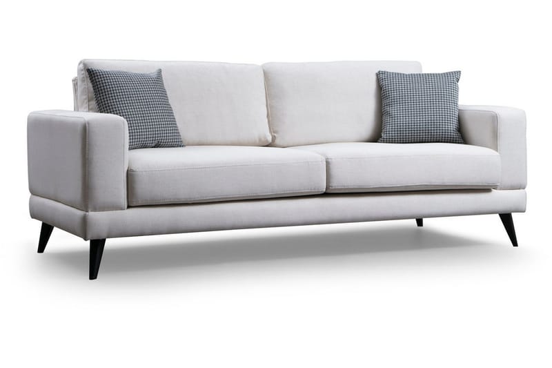 Selder 3-seters Sofa - Beige/Svart - Møbler - Sofaer - 3 seter sofa
