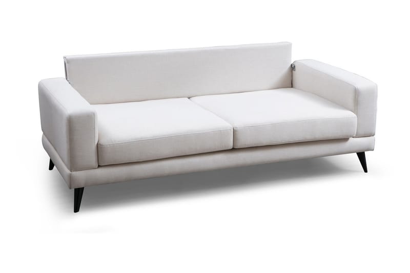 Selder 3-seters Sofa - Beige/Svart - Møbler - Sofaer - 3 seter sofa