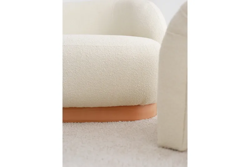 Slon Sofa 3-seter - Hvit - Møbler - Sofaer - 3 seter sofa