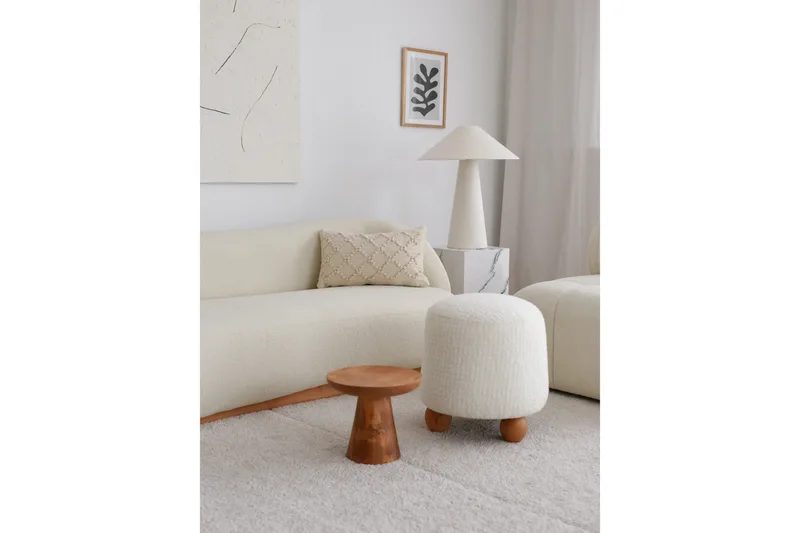 Slon Sofa 3-seter - Hvit - Møbler - Sofaer - 3 seter sofa