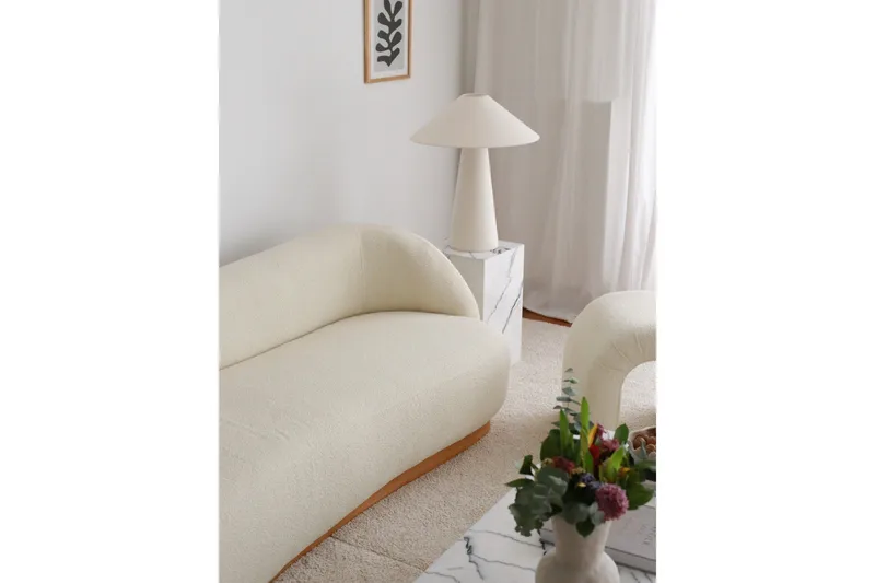 Slon Sofa 3-seter - Hvit - Møbler - Sofaer - 3 seter sofa