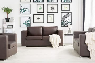 Sofa 3-seter Helsinki - Brun - Møbler - Sofaer - 3 seter sofa