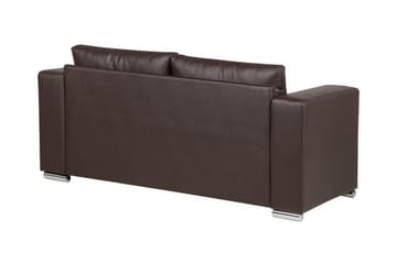 Sofa 3-seter Helsinki - Brun - Møbler - Sofaer - 3 seter sofa