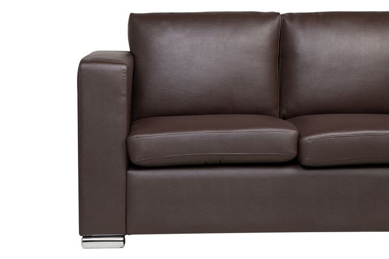 Sofa 3-seter Helsinki - Brun - Møbler - Sofaer - 3 seter sofa