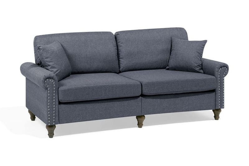 Sofa 3-seter Otra - Blå - 3 seter sofa