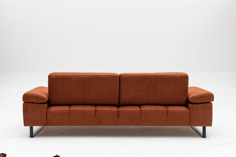 Sofa 3-seters Caboolture - Oransje - 3 seter sofa