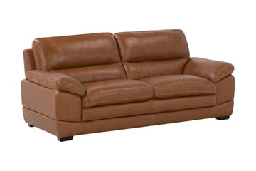 Sofa 3-seters Horten - Brun - Møbler - Sofaer - 3 seter sofa