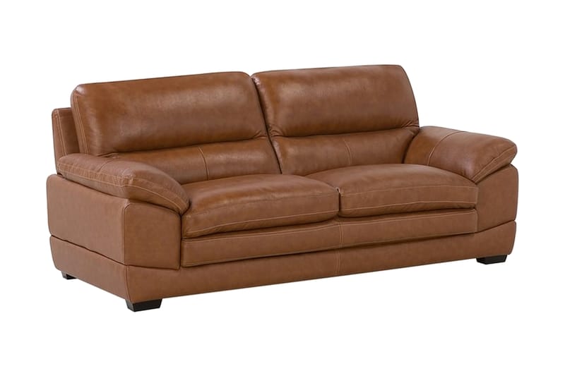 Sofa 3-seters Horten - Brun - Møbler - Sofaer - 3 seter sofa