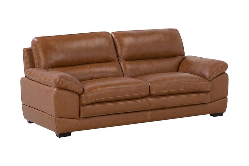 Sofa 3-seters Horten - Brun - 3 seter sofa