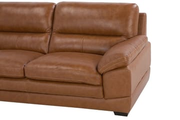 Sofa 3-seters Horten - Brun - Møbler - Sofaer - 3 seter sofa