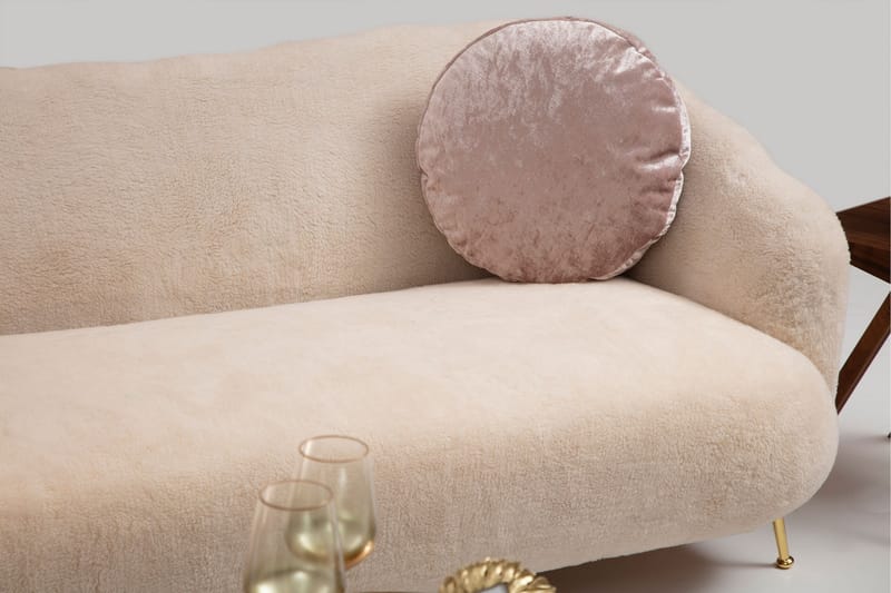Sofa 3-seters Moe - Beige - Møbler - Sofaer - 3 seter sofa