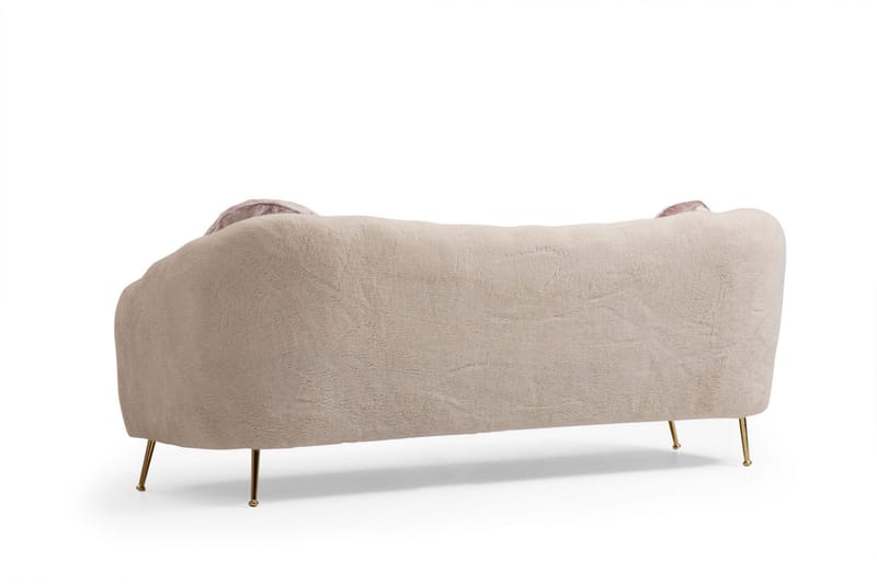 Sofa 3-seters Moe - Beige - Møbler - Sofaer - 3 seter sofa