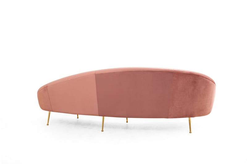 Sofa 3-seters Redcliffe - Rosa - Møbler - Sofaer - 3 seter sofa