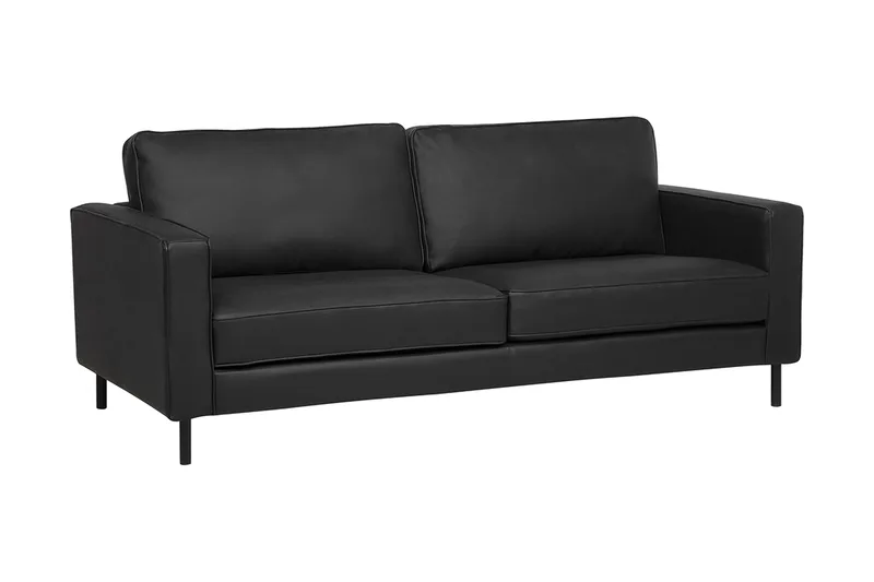 Sofa 3-seters Saval, Svart
