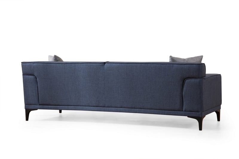 Sofa 3-seters Smithton - Blå - 3 seter sofa