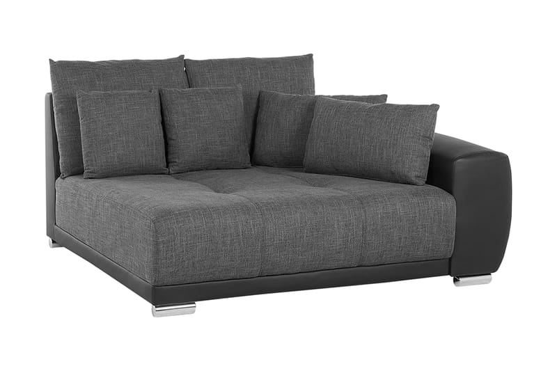 Sofa 3-seters Torpo - Svart - 3 seter sofa