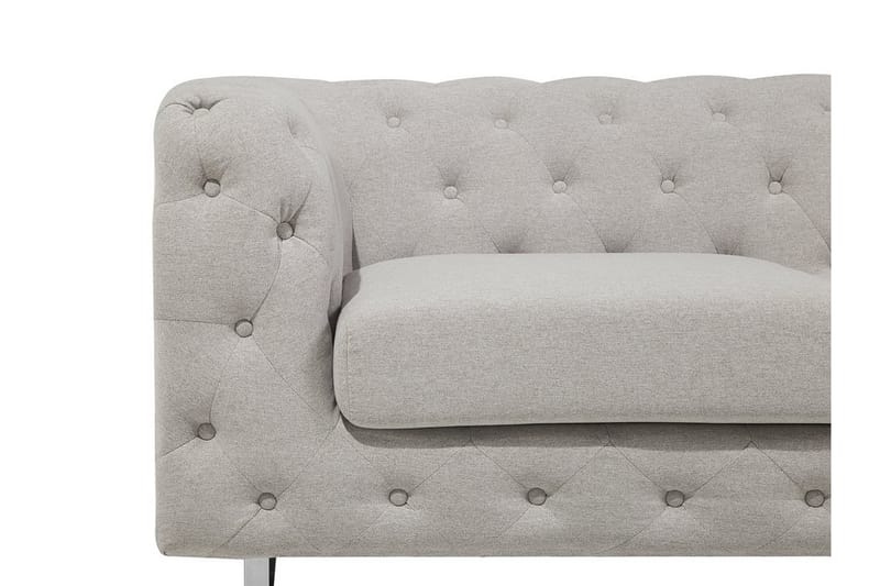 Sofa 3-seters Vissland - Beige | Grå - 3 seter sofa