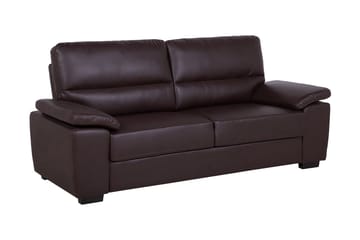 Sofa 3-seters Vogar - Brun - Møbler - Sofaer - 3 seter sofa