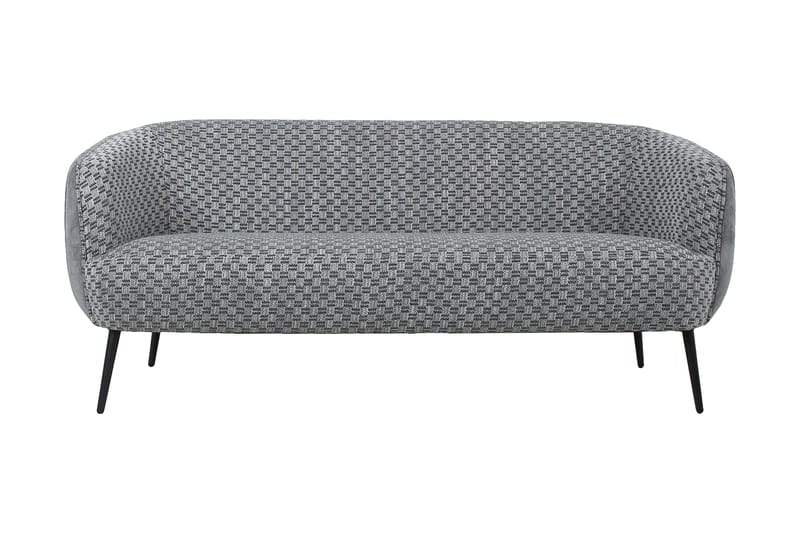 Sofa Accent Grå - 3 seter sofa