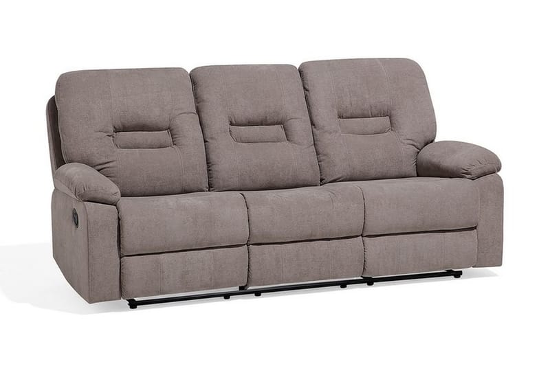 Sofa Bergen 3-seter - Grå - 3 seter sofa