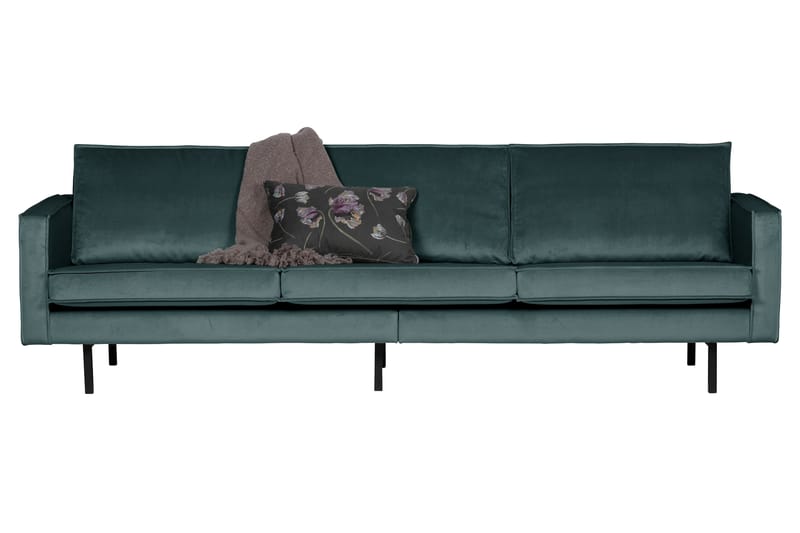 Sofa Dotty 3-seter Fløyel - Møbler - Sofaer - 3 seter sofa