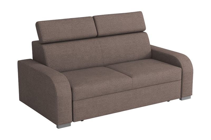 Sofa Dung 3 - Brun - 3 seter sofa