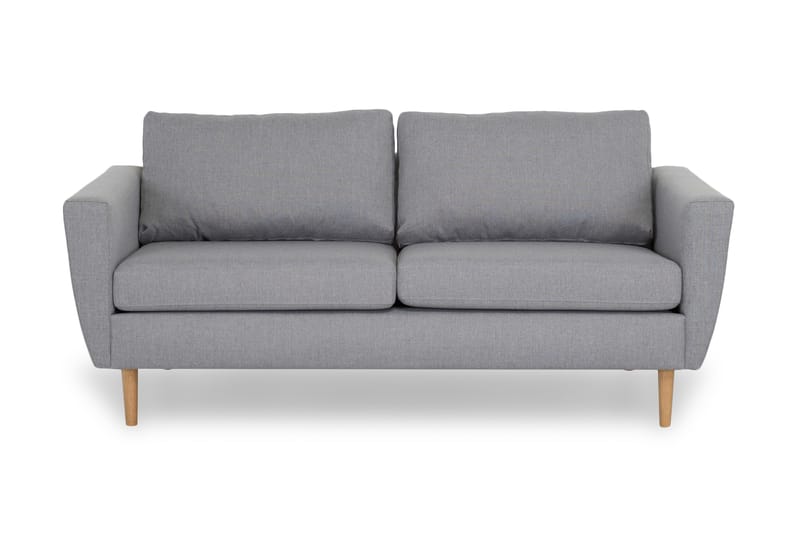 Sofa Hudson 3-seter - Lysgrå - 3 seter sofa