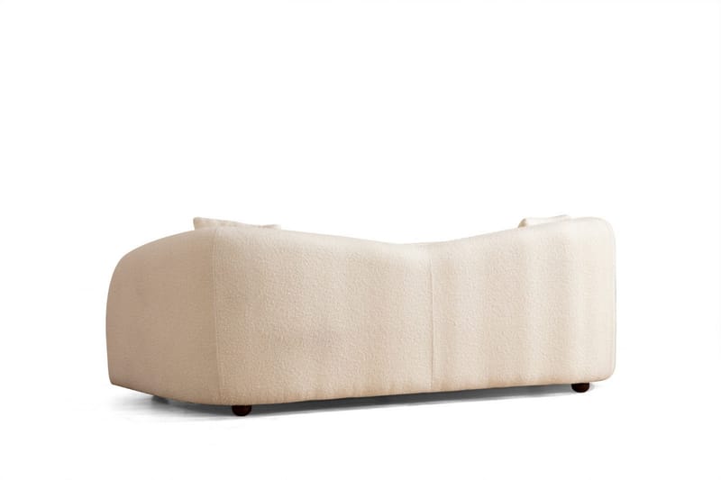 Sofa Itason 3-seters - Beige|Bouclé - 3 seter sofa