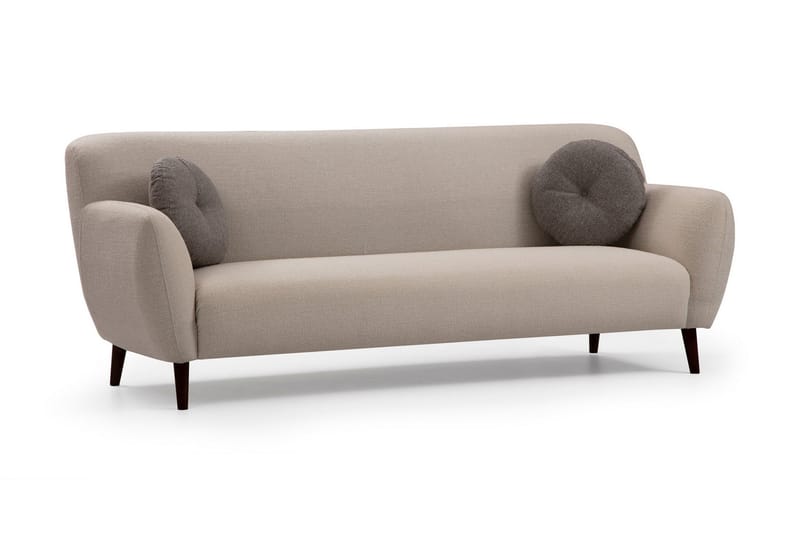 Sofa Kellett 3-seters - Beige - 3 seter sofa