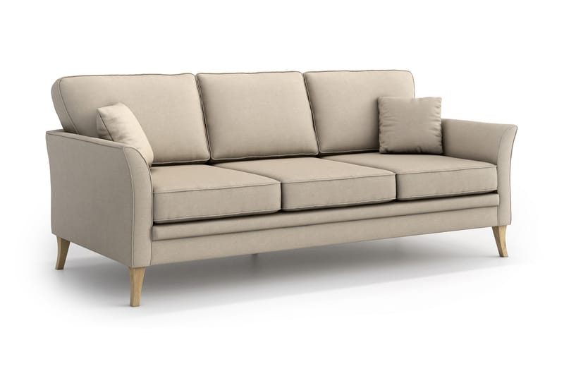 Sofa Lacomfort 3-seter - Beige - 3 seter sofa
