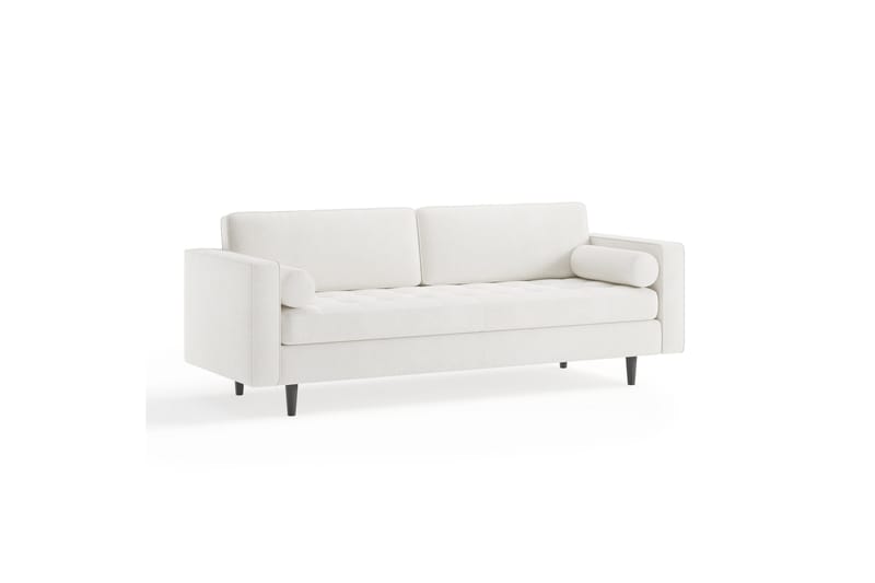 Sofa Lijana 3-seters - Hvit - 3 seter sofa