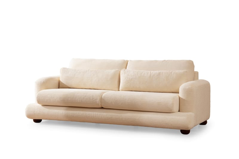 Sofa Maddington 3-seter - Beige - 3 seter sofa