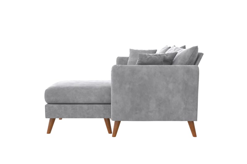 Sofa Magnolia - Lysegrå - 3 seter sofa