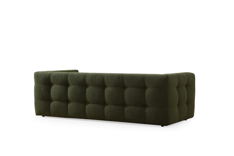 Sofa Manato 3-seter - Grønn - 3 seter sofa