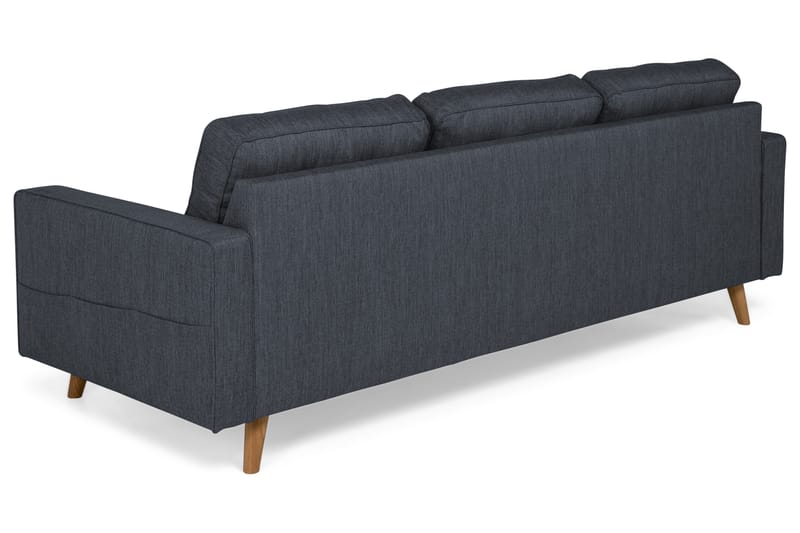 Sofa Miller 3-seter - Mørkblå - 3 seter sofa
