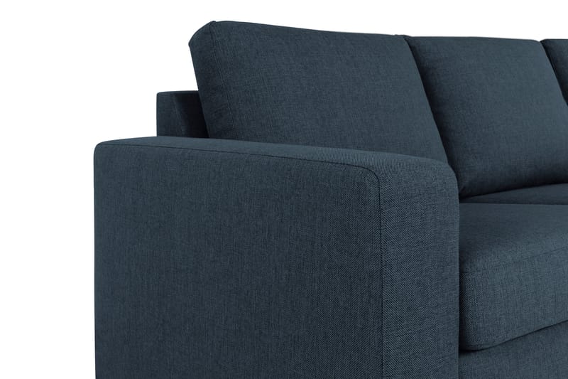 Sofa Nevada 3-seter - Mørkblå - 3 seter sofa