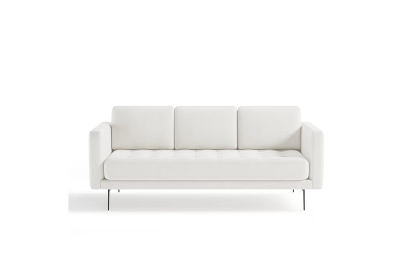 Sofa Samella 3-seters - Hvit - 3 seter sofa