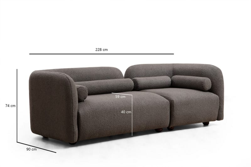 Sofa Victoria 3-seters - Victoria - Møbler - Sofaer - 3 seter sofa